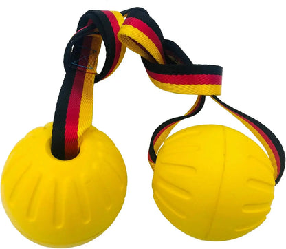 EVA Dog Rope - Attached Chew Resistant Ball, Interactive Tug - of - War Training Toy for Pets