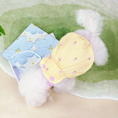 Floral Dog Dress Dog Summer Clothes Cute Cat Dog Princess Dresses Chihuahua Frnench Bulldog Bichon Girls Dog Costume Pet Skirt