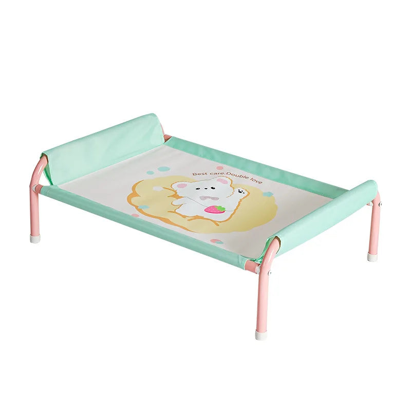 S Size Macaron Color Pet Summer Hammock Puppy and Dogs Comfortable Cloth Camp Bed Dogs Camping Bed Washable