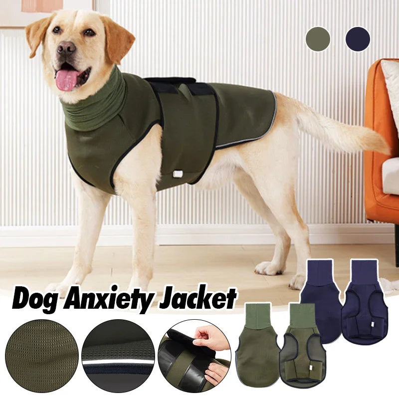 the ANXIETY JACKET - Winter Pet Coat Dog Anxiety Vest, Pet Dog Anxiety Jacket, Dog Calming Vest for Small-Medium-Large Dog, Dressing Pets Accessories