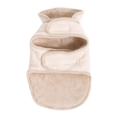 Winter Warm Dog Jacket Sweater For Small Medium Dogs Cats Reversible Fleece Puppy Pedded Clothes Coat Chihuahua Yorkie Costume