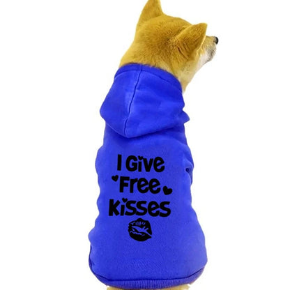 Brand Dog Clothes Chihuahua Yorkshire Frenchie Pugs Autumn Winter Spring Fleece Lining Small Medium Pet Hoodies