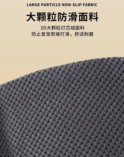 the DOGGY STAIRCASE - Non-Slip Pet Dog/Cat Ramp, Ladder Memory Foam Sponge, Older Dogs Sofa Removable and Washable Training Pet Ramp Stairs, Pet Supplies