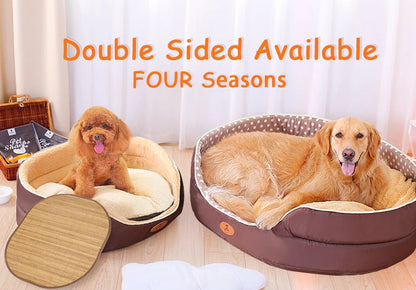 Dog Kennel pet bed Two-sided wave point dog kennel dog kennel for Small Medium pet mattress 3D dog Sofa pet bed cat bed
