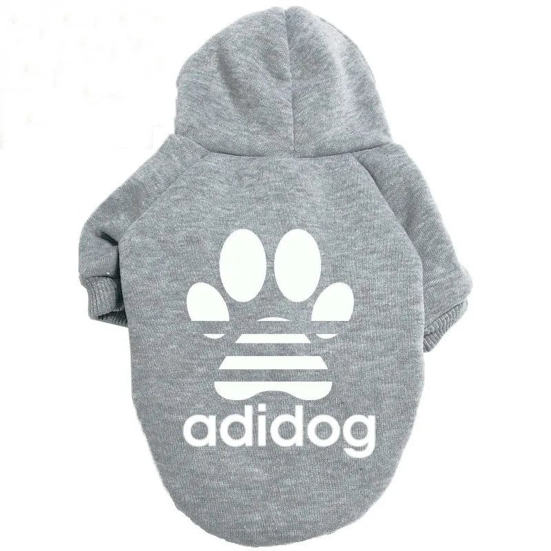 Dog Clothes Casual Autumn and Winter Hooded Sweater Large, Medium and Small Dogs Pet Clothing