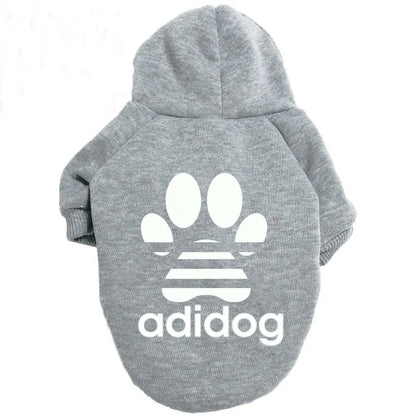Dog Clothes Casual Autumn and Winter Hooded Sweater Large, Medium and Small Dogs Pet Clothing