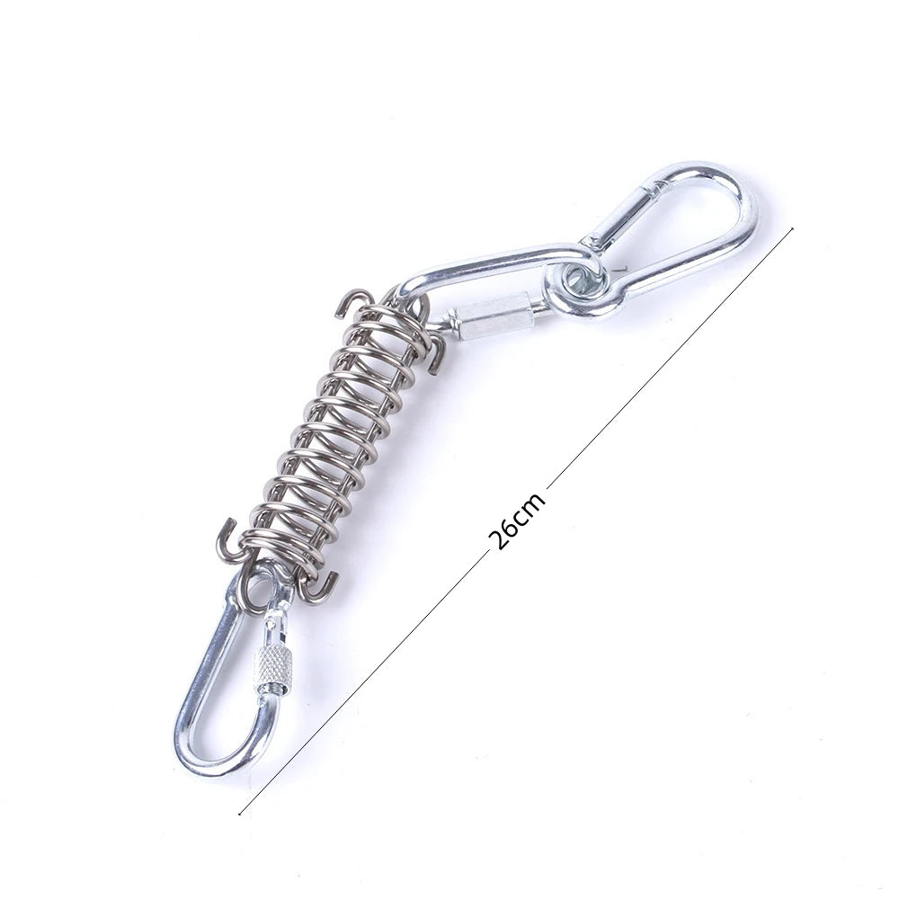 Spring Pole Dogs Toys Large Medium Dog Play Outdoor Hanging Exercise Rope Spring Pull Tug Muscle Builder Exercise Tools For Dogs