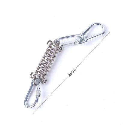 Spring Pole Dogs Toys Large Medium Dog Play Outdoor Hanging Exercise Rope Spring Pull Tug Muscle Builder Exercise Tools For Dogs