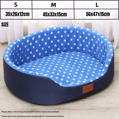 Dog Kennel pet bed Two-sided wave point dog kennel dog kennel for Small Medium pet mattress 3D dog Sofa pet bed cat bed