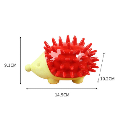 TPR Durable Pet Dog Chew Toys Animal Shaped Dog Squeak Toys Bite Resistant Puppy Teeth Cleaning Toy Dog Accessories