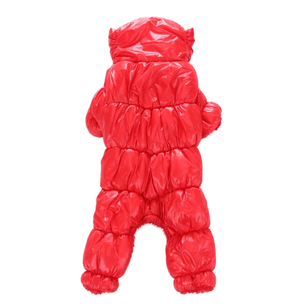 the ASTRO DOG - Winter Pet Dog Clothes Super Warm Jacket Thicker Cotton Coat Waterproof Small Dogs Pets Clothing for French Bulldog Puppy