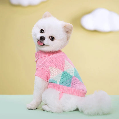 Winter Warm Dogs Sweater Puppy Soft Knitting for Small Medium Dogs Kittens Clothes Pets Pullover Chihuahua Coat Bulldog Costumes