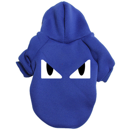 Autumn and winter new pet clothes dog clothes dog fashion sports coat outdoor dog Hoodie golden hair Labrador dog clothes