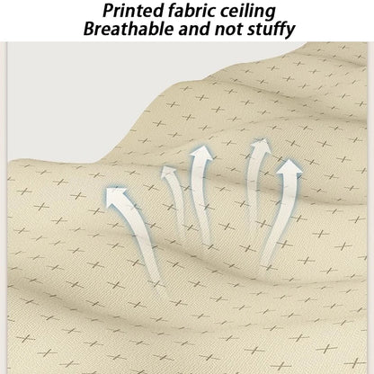 the MODERN DOG - Indoor Doghouse Bed, Solid Wood All Season Universal Dog/Cat House Villa, Breathable Large Space Puppy Crate, Portable Pet Tent