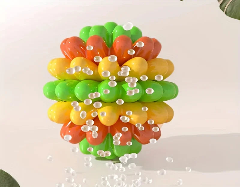 TPR Pet Dog Chew Toy Bite-Resistant Pet Ball Toy for Small Medium Dogs Durable Puppy Teeth Grinding Cleaning Toys Dog Accessorie