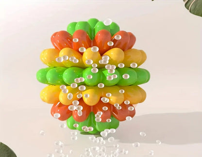 TPR Pet Dog Chew Toy Bite-Resistant Pet Ball Toy for Small Medium Dogs Durable Puppy Teeth Grinding Cleaning Toys Dog Accessorie