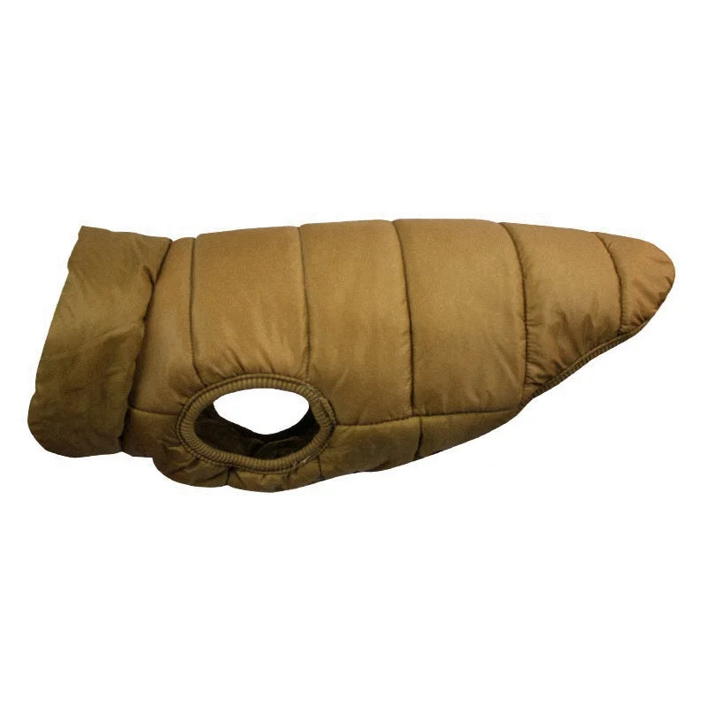 Winter Pet Dog Coat Winter Warmth Clothes Winter Dog Vest With Integrated Keep Warm Fleece Back Zipper For Small Medium Dog