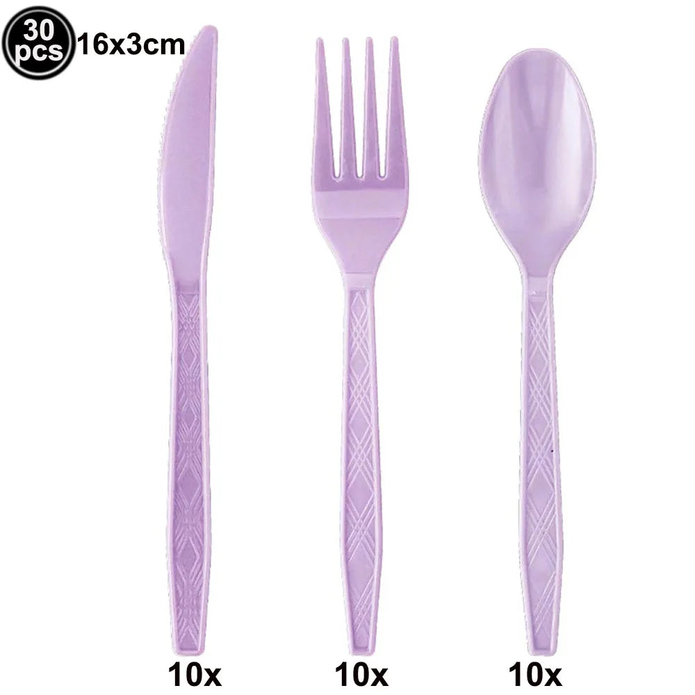 Dog Puppy Theme Party Tableware Color Paw Print Paper Cups Plates Banner 1st-3th Dog Birthday Party Baby Shower Decor