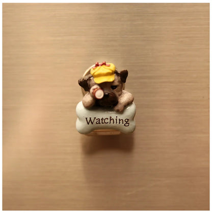 Cowboy Dog Creative Refrigerator Sticker Little Angel Magnet Sticker Gift Gift Wedding