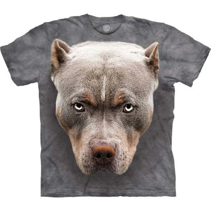 the GOLDEN BOY - Cute Dog Face Graphics T-Shirts, Summer Fashion Short Sleeve Funny 3D Animals Printed T-Shirts, Men's Casual Loose Harajuku Tees