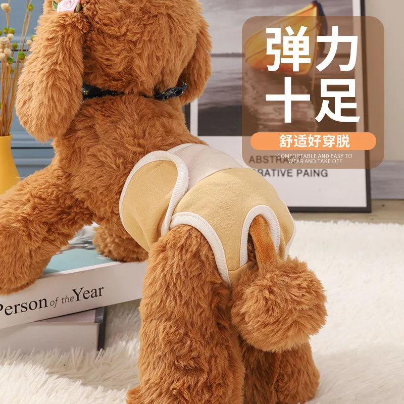 Dog Shorts Pet Physiological Pants Washable Puppy Kitten Female Dog Diapers Menstruation Underwear Pet Items