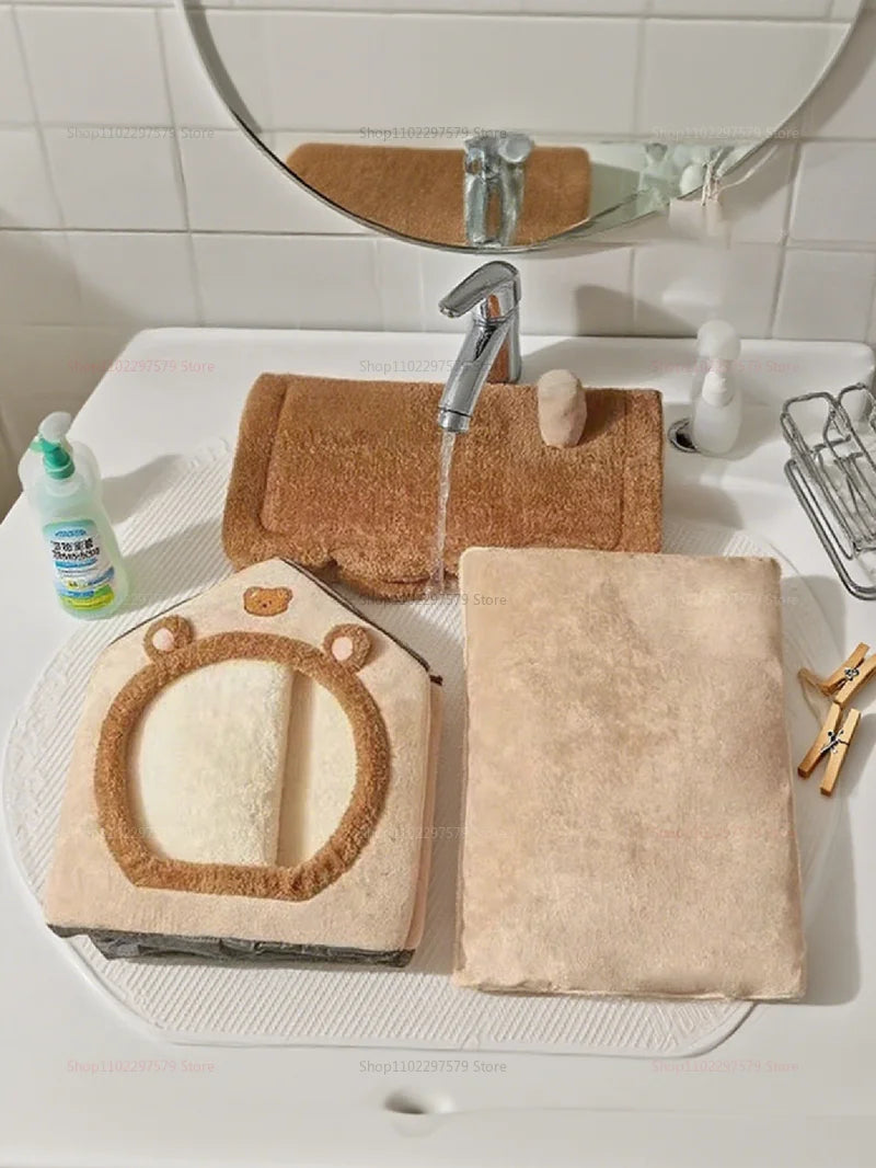 the DOGGY VILLA - Enclosed Cat/Dog Kennel with Dirt Resistance Washable Comfort Villa, All Season Detachable Cat/Doghouse Suitable for Indoor/Outdoor