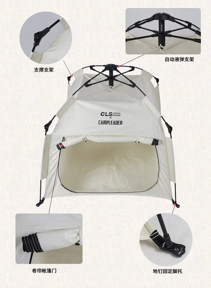 Pet tent fully automatic folding cat dog house portable car large dog rain and sun protection portable tent