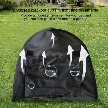 Portable Dog Tent Outdoor Foldable Outdoor Cat Sun Shelter Breathable Pet Sun Shelters For Anti-UV Comfortable Activity Space