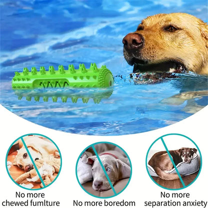 Vet-Approved Dental Chew Stick - 3-in-1 Cooling Toothbrush Toy for Small/Medium Dogs, Summer Teeth Cleaning & Gum Massage