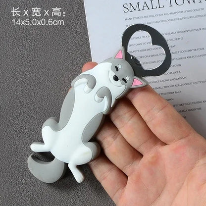 Cartoon Cute Animal Paw Wine Bottle Opener Beer Bottle Opener Cat Magnet Refrigerator Sticker Dog Fridge Magnet Beer Opener