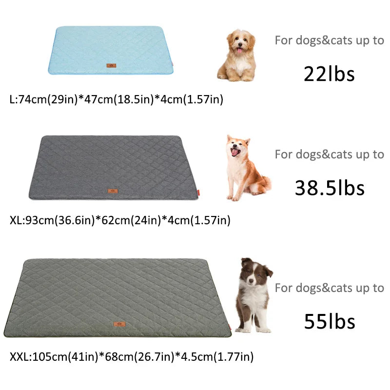 Four Seasons Universal Dog Bed Mat Removable Washable Dogs Pad Pet Special Kennels Accesorios for Small Medium Large Dogs Cats