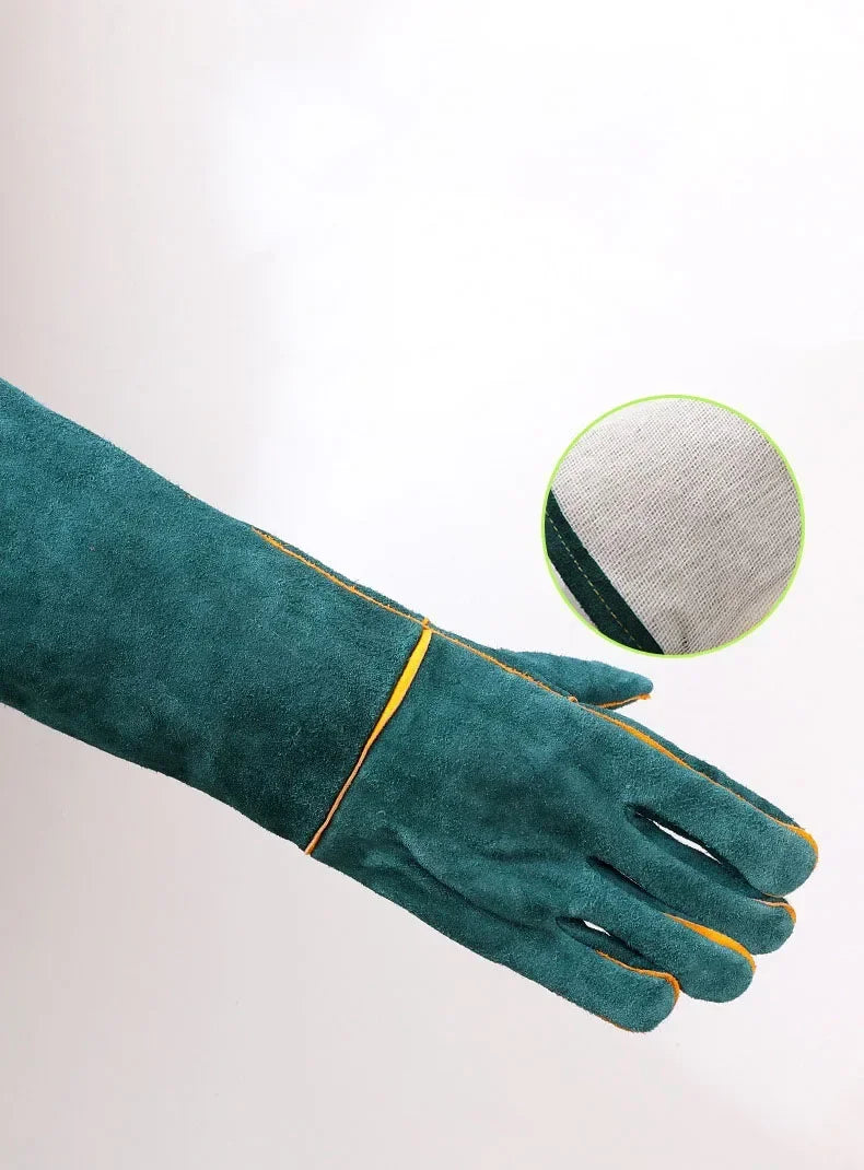 Bite resistant animal gloves Multi-purpose pet gloves Welding treatment training dog safety gloves