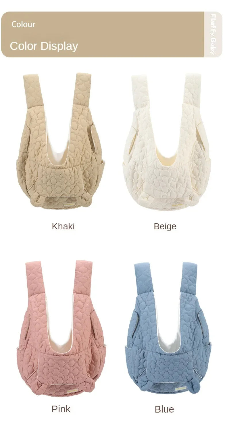 Winter Chest Pet Bag Extra Large Capacity Dog and Cat Bag Waterproof and Wind Resistant Portable Pet Bag