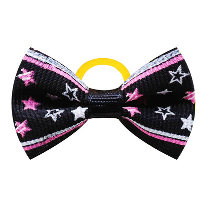 the MINI PAWBLOOM HAIR BOW SET - 10/20/30PCS Small Dog Hair Bows, Pet Bows, Rubber Bands, Cute Pet Puppy Hair Bows for Small Dog, Hair Accessories, Pet Supplies