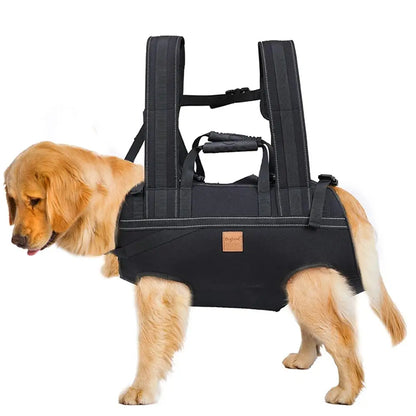 Backpack Carrier for Large Dog Full Body Dog Sling with Handle Dog Lift Harnesses for Elderly Disabled Dogs
