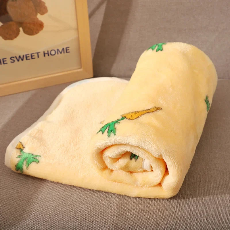 Winter Warm Pet Blanket Soft Fluffy Dog Blanket Comfortable Breathable Cat Sleeping Blanket Good Sleeping Sheet Pad Pet Supplies