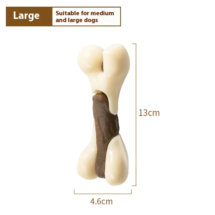 Yite Pet Eating and Playing Series Nylon Snacks Reward Teeth Grinding Bone Solitary Bite Resistant Stick Pet Toy
