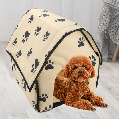 Warm and Comfortable Pets House Detachable and Washable Dog/cat Bed Suitable for Small Dogs and Small To Medium-sized Cats Cave