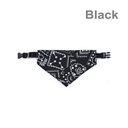 Adjustable Pet Puppy Cat Scarf For Cat Small Medium Large Dogs Bandana Collar Birthday Party Dress Up Pet Accessories