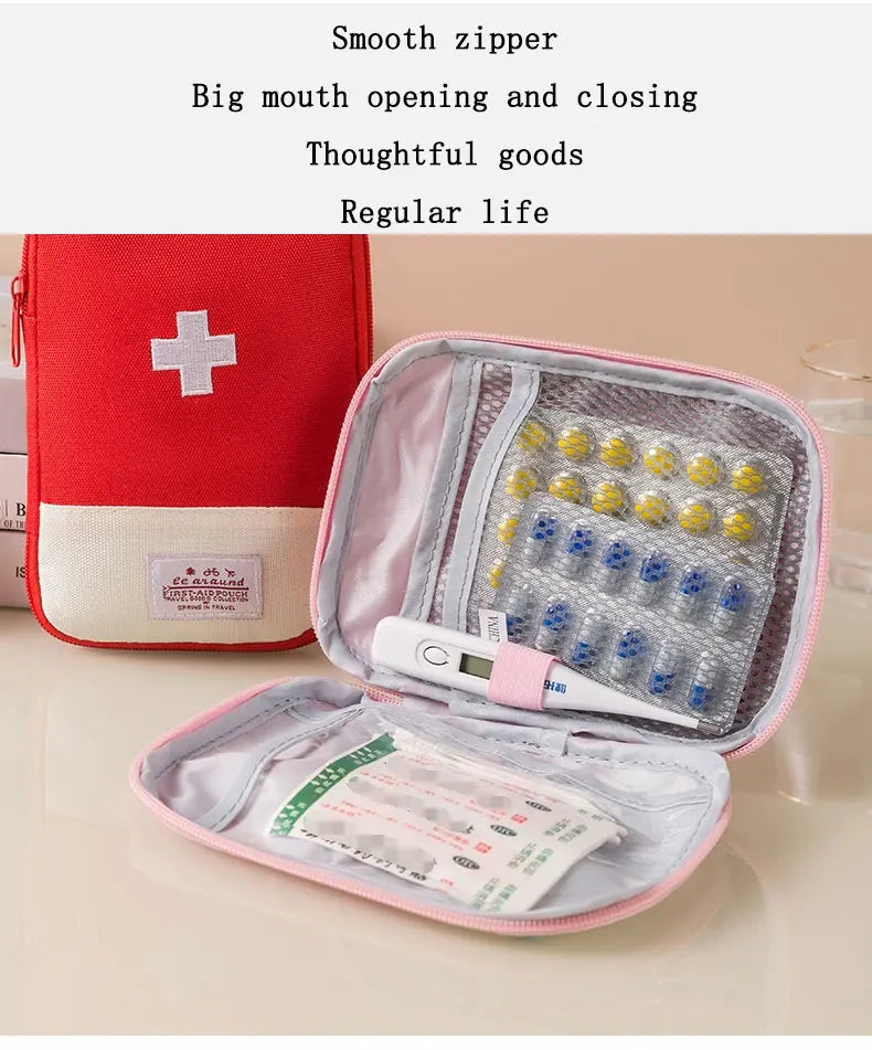 the PORTABLE PET MEDICAL KIT - Portable Medical Kit for Business Trips, Outdoor First Aid Kit, Portable Small Medicine Bag, Home Storage Bag, Medical Bag