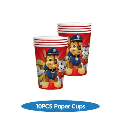 Paw Patrol Birthday Decoration Skye Birthday Decorations Set Balloons Backdrop Plates Cups Paw Patrol Birthday Party Favors Gift