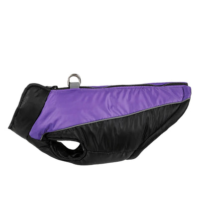 Reflective Dog Clothes For Winter Warm Puppy Vest Coat With D-ring Outdoor Waterproof Pet Jacket For Small Medium Dogs Yorkshire