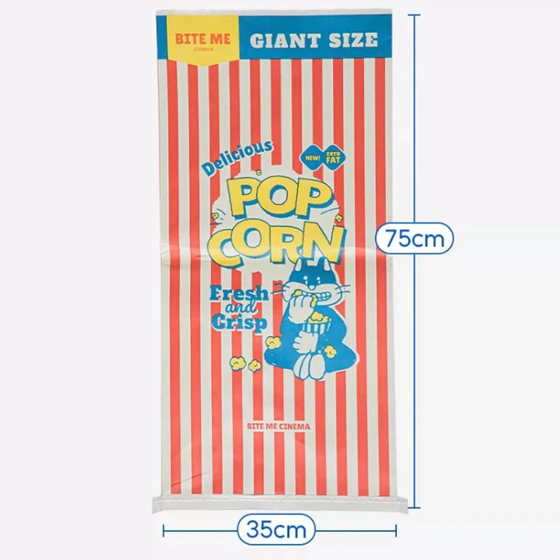 Creative Cute Hidden Food Pet Cat and Dog Kraft Paper Popcorn Paper Bag Puzzle Decompression Sound chew Dog Toy