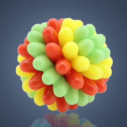 TPR Pet Dog Chew Toy Bite-Resistant Pet Ball Toy for Small Medium Dogs Durable Puppy Teeth Grinding Cleaning Toys Dog Accessorie