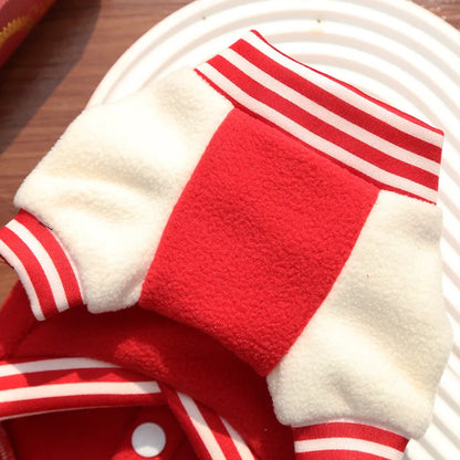 Puppy Coat With D Ring Outdoor Jacket for Small Medium Dog Button Fleece Clothing for Roppa Perro Sport Suit for Cat Wholesale