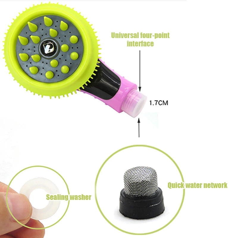 Dog Supply Head Wash Shower Pet Accessories Cats Brush Washing Bath Massage Combing Comb Shower Sprinkler Pet Dogs Animal Shower