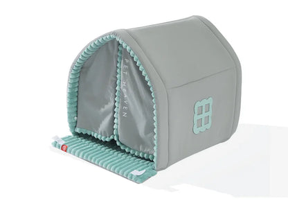 HOOPET  Closed Dog House Winter Windproof Nest for Dogs Cats with Door Curtain Outdoor Portable Cat Tent  Dog Villa Sleep Kennel