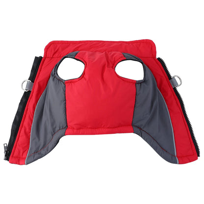 Waterproof Pet Vest Coat For Winter Warm Dog Jacket For Small Meidum Dogs Reflective Puppy Outfits With D-ring Chihuahua Apparel