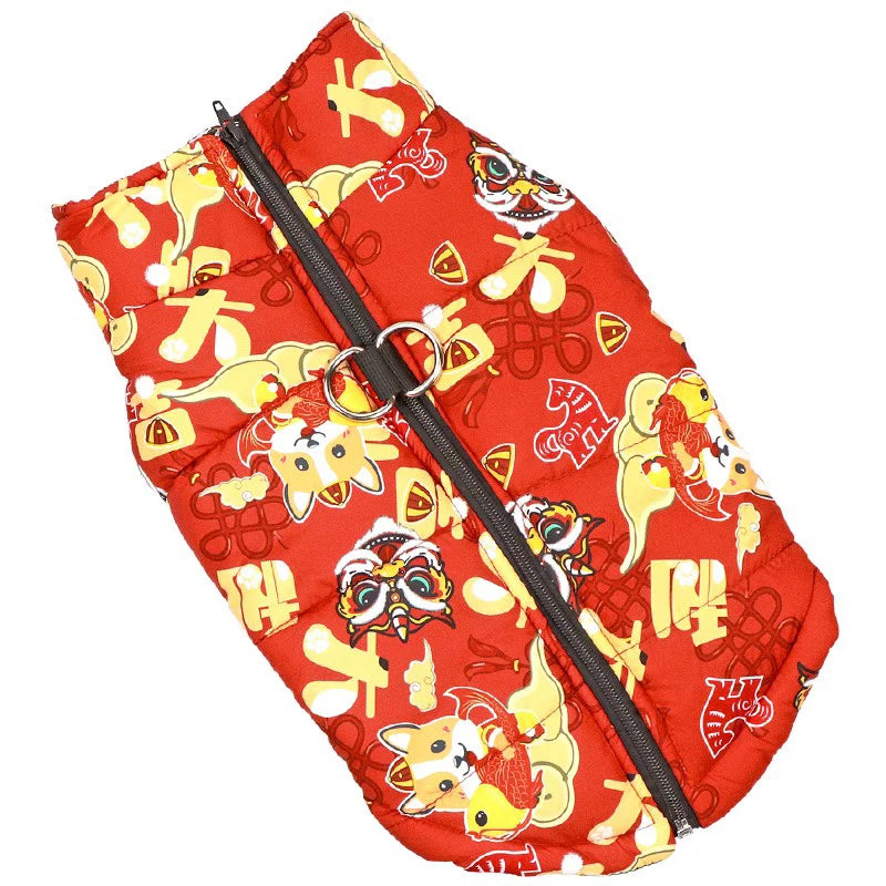 the FROSTCORE DOWN DOG JACKET - Warm Dog Down Jacket, Winter Thickened Dog Clothes, Waterproof Dog Jacket, Medium and Large Dog Clothing, Welsh Corgi Clothing