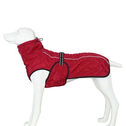 the ROVER RANGER JACKET - Dog Outdoor Jacket, Waterproof Reflective Pet Coat Vest, Winter Warm Cotton Dogs Clothing for Large/Middle Dogs, Labrador